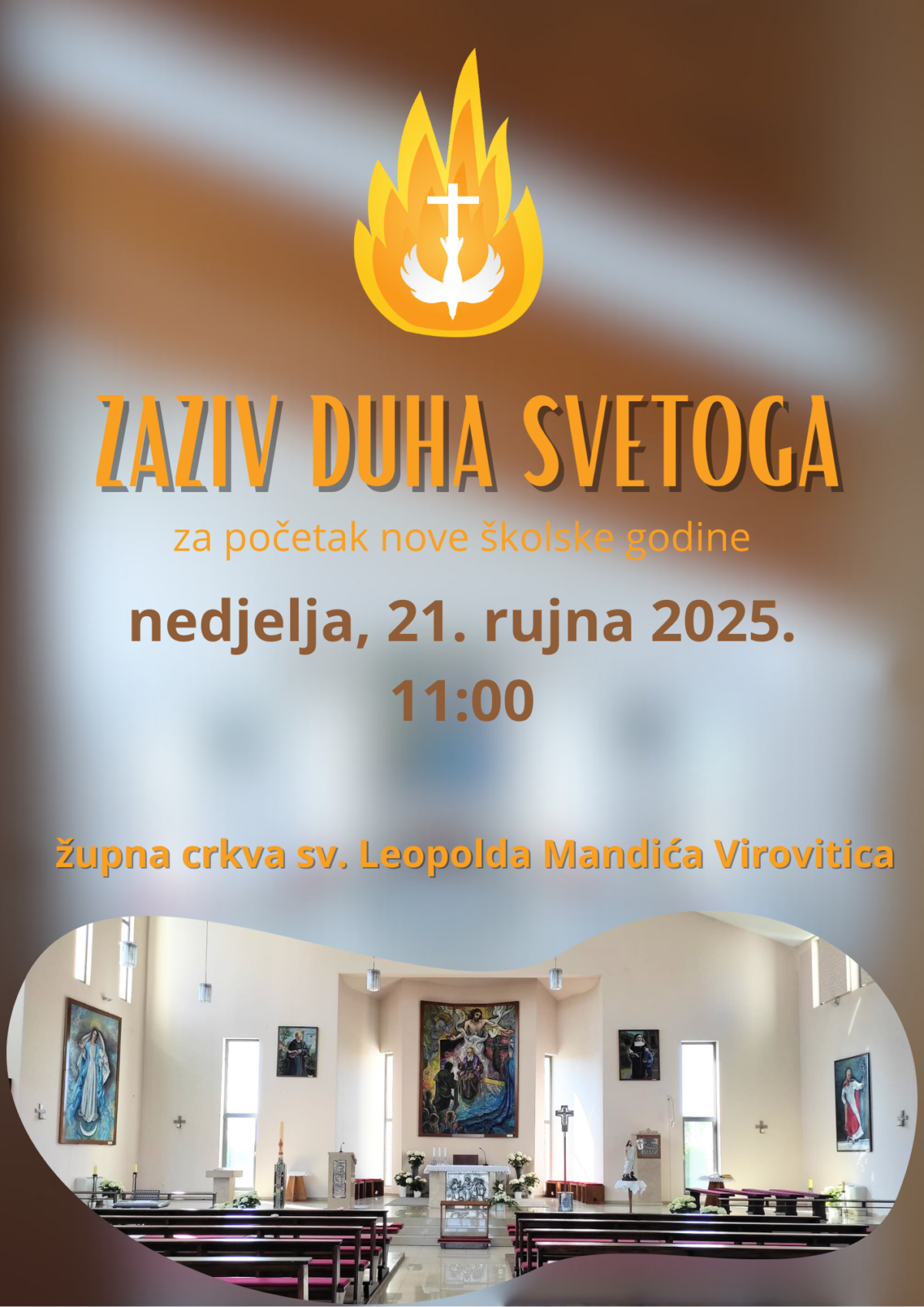 Zaziv Duha svetoga za početak nove školske godine